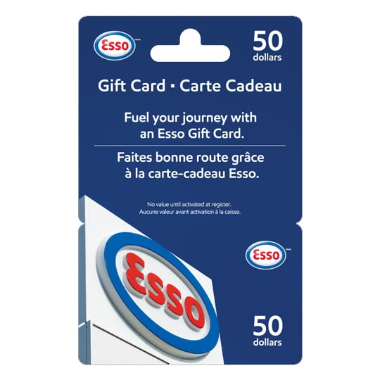 esso gift card for hoyes michalos giveaway